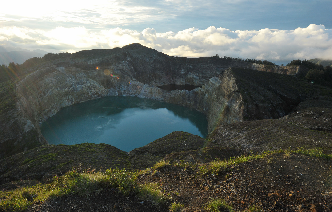 Kelimutu National Park [24 mm, 1/80 sec at f / 22, ISO 800]