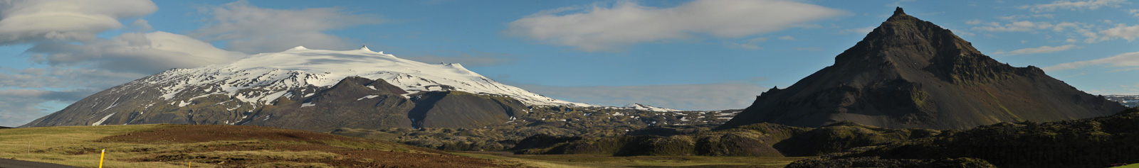 Der Vulkan Snaefellsjökull [98 mm, 1/160 Sek. bei f / 22, ISO 400]