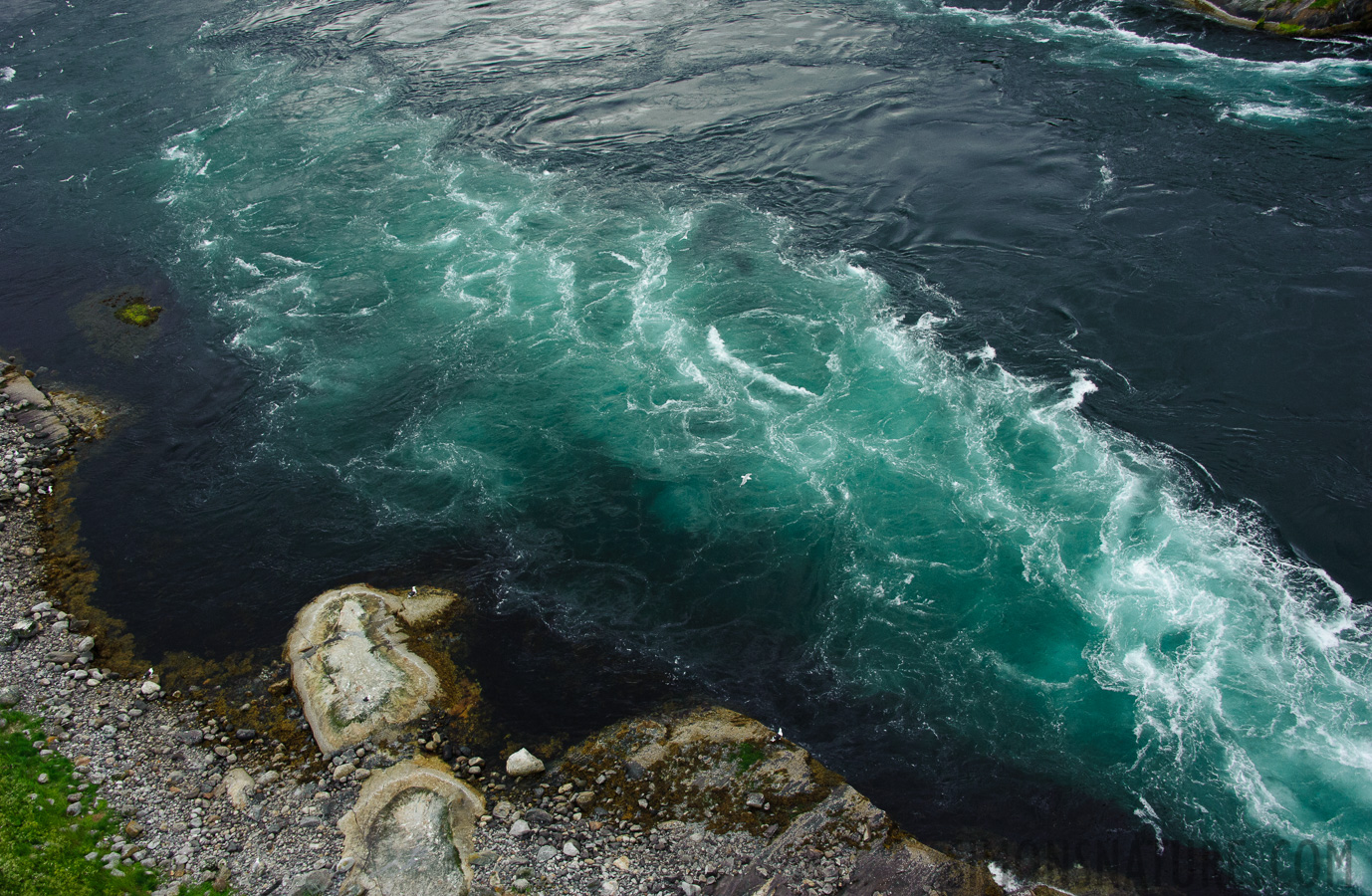 Strongest tidal currents in the world [34 mm, 1/1250 sec at f / 8.0, ISO 1600]